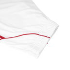 ADIDAS ARSENAL 2025/2026 HOME KIDS SHORTS - WHITE/BETTER SCARLET