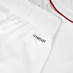 ADIDAS ARSENAL 2025/2026 HOME KIDS SHORTS - WHITE/BETTER SCARLET