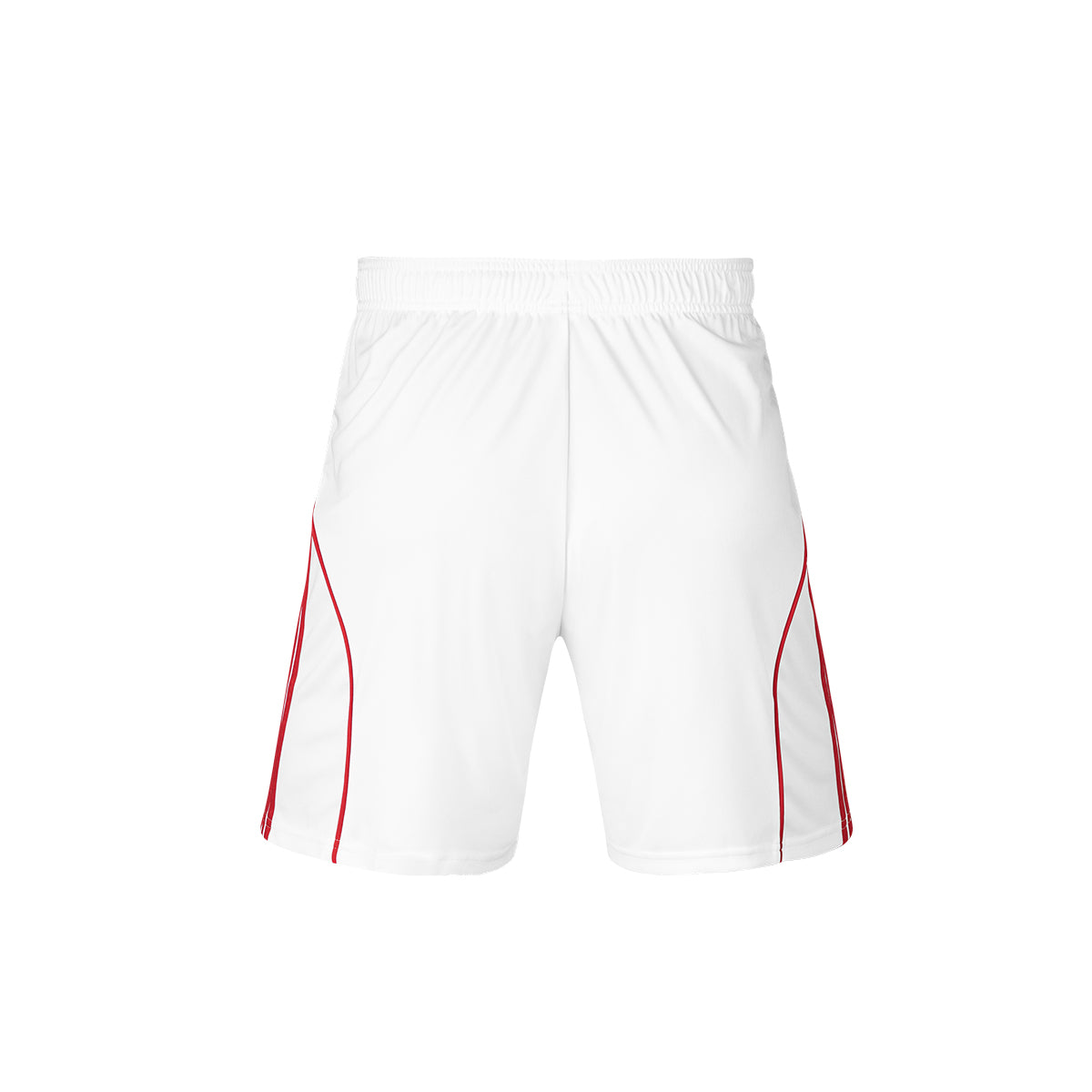 ADIDAS ARSENAL 2025/2026 HOME SHORTS - WHITE/BETTER SCARLET