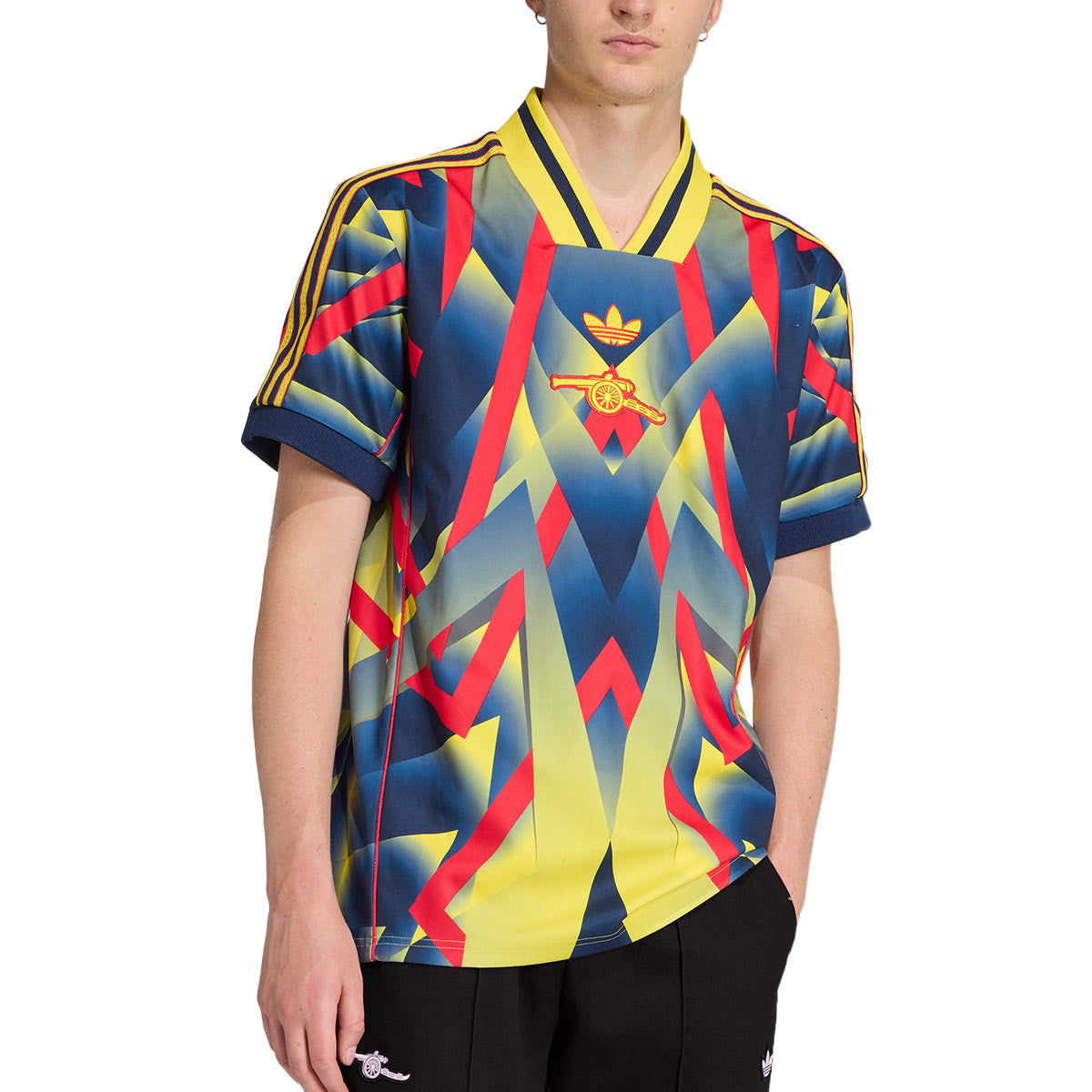 ADIDAS ARSENAL LIFESTYLER JERSEY - YELLOW/PURE RUBY/NIGHT INDIGO