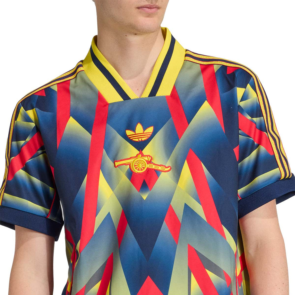 ADIDAS ARSENAL LIFESTYLER JERSEY - YELLOW/PURE RUBY/NIGHT INDIGO