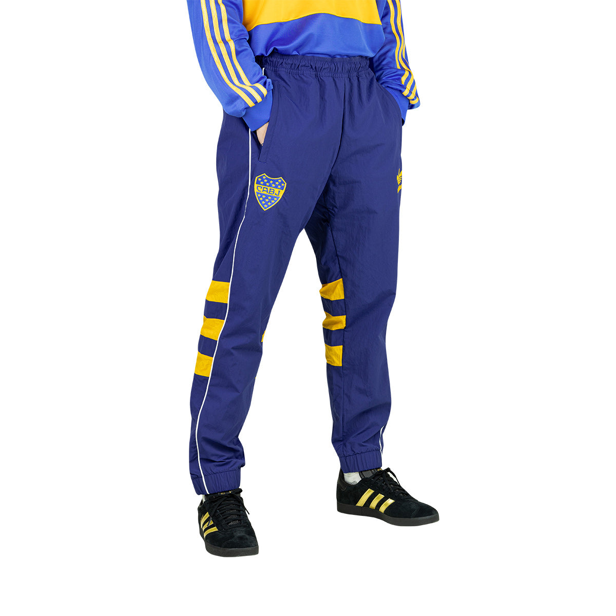 ADIDAS BOCA JUNIORS 1993 TRACK PANTS - VICTORY BLUE