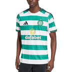 ADIDAS CELTIC FC 2025/2026 HOME REPLICA JERSEY - WHITE/GREEN