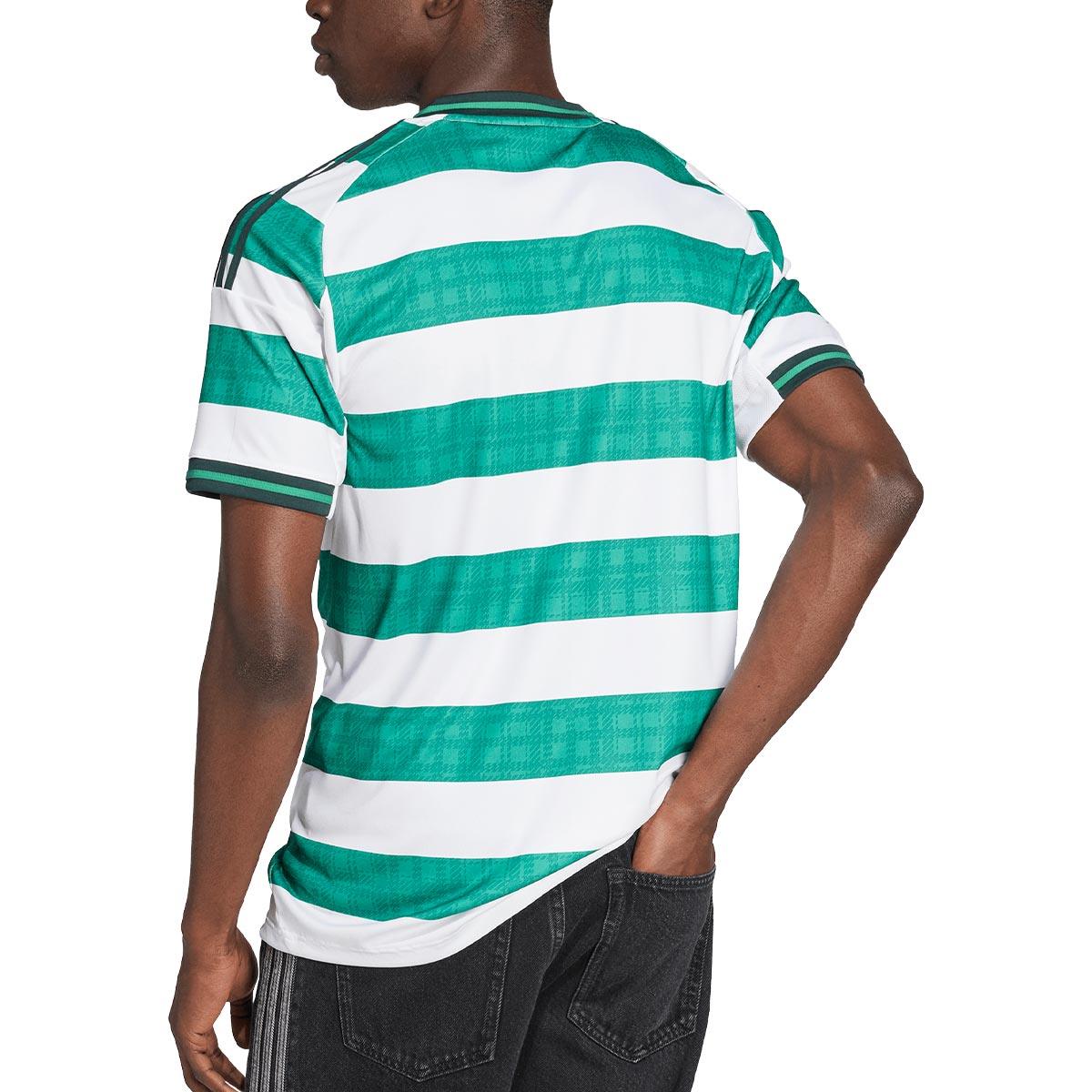 ADIDAS CELTIC FC 2025/2026 HOME REPLICA JERSEY - WHITE/GREEN