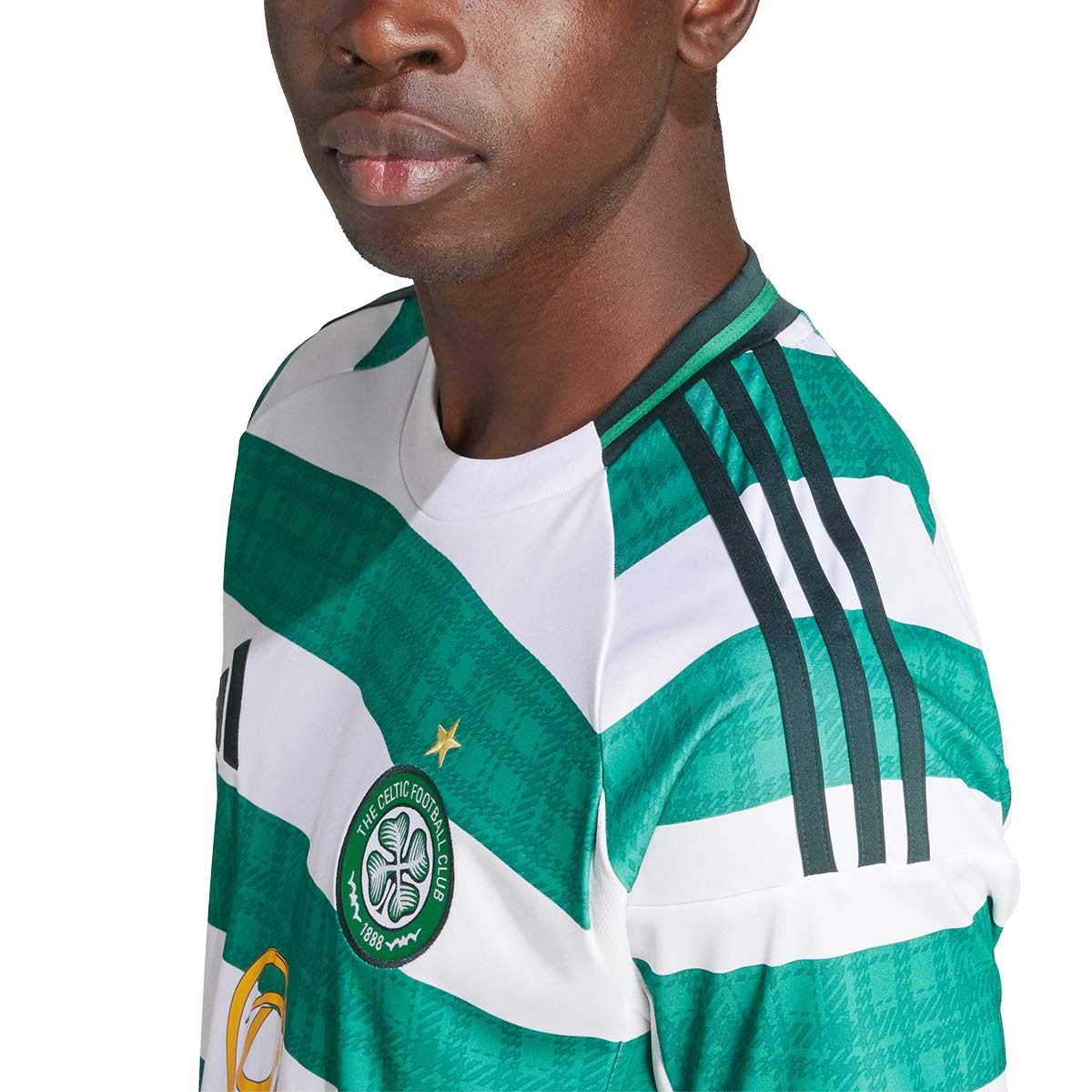 ADIDAS CELTIC FC 2025/2026 HOME REPLICA JERSEY - WHITE/GREEN