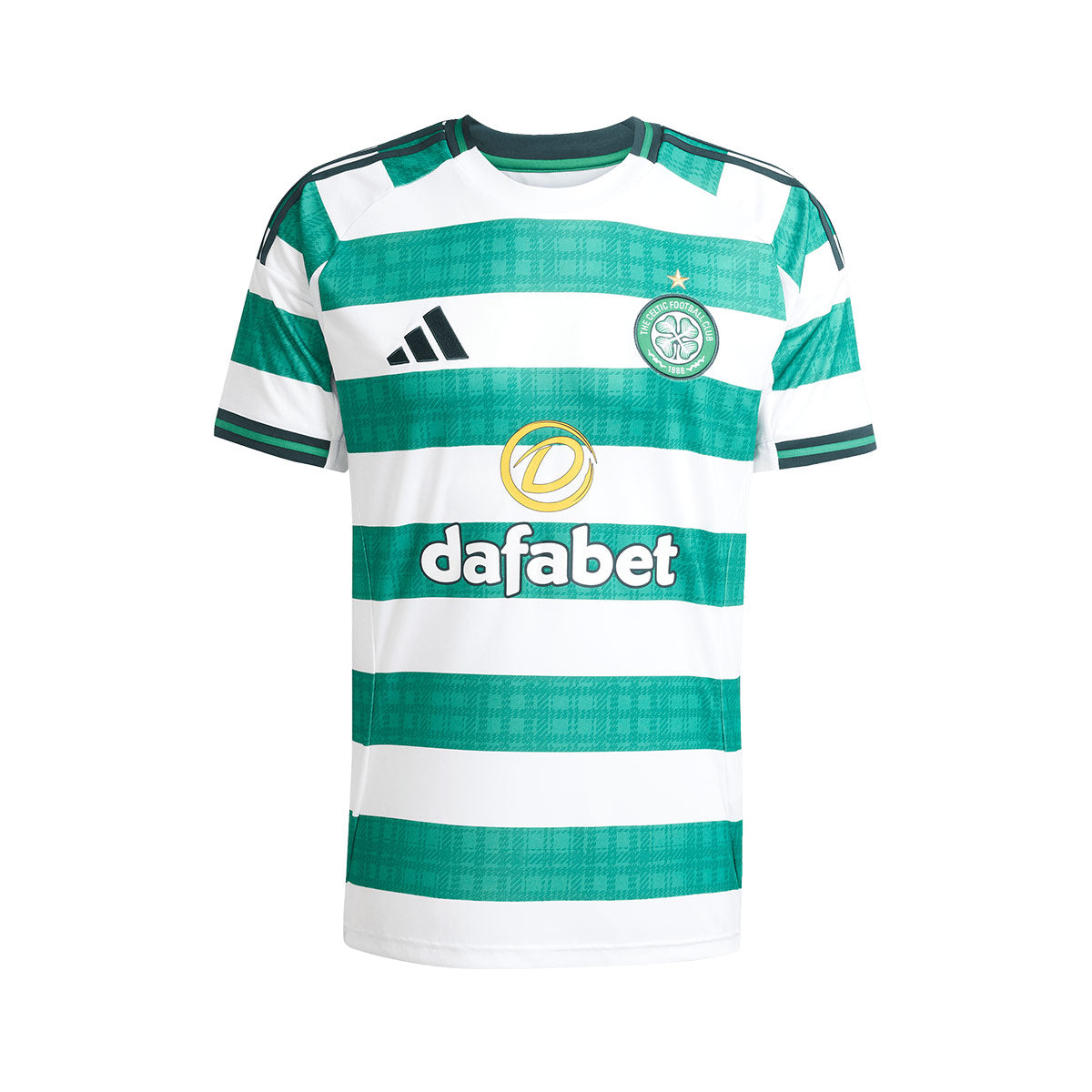 ADIDAS CELTIC FC 2025/2026 HOME REPLICA JERSEY - WHITE/GREEN