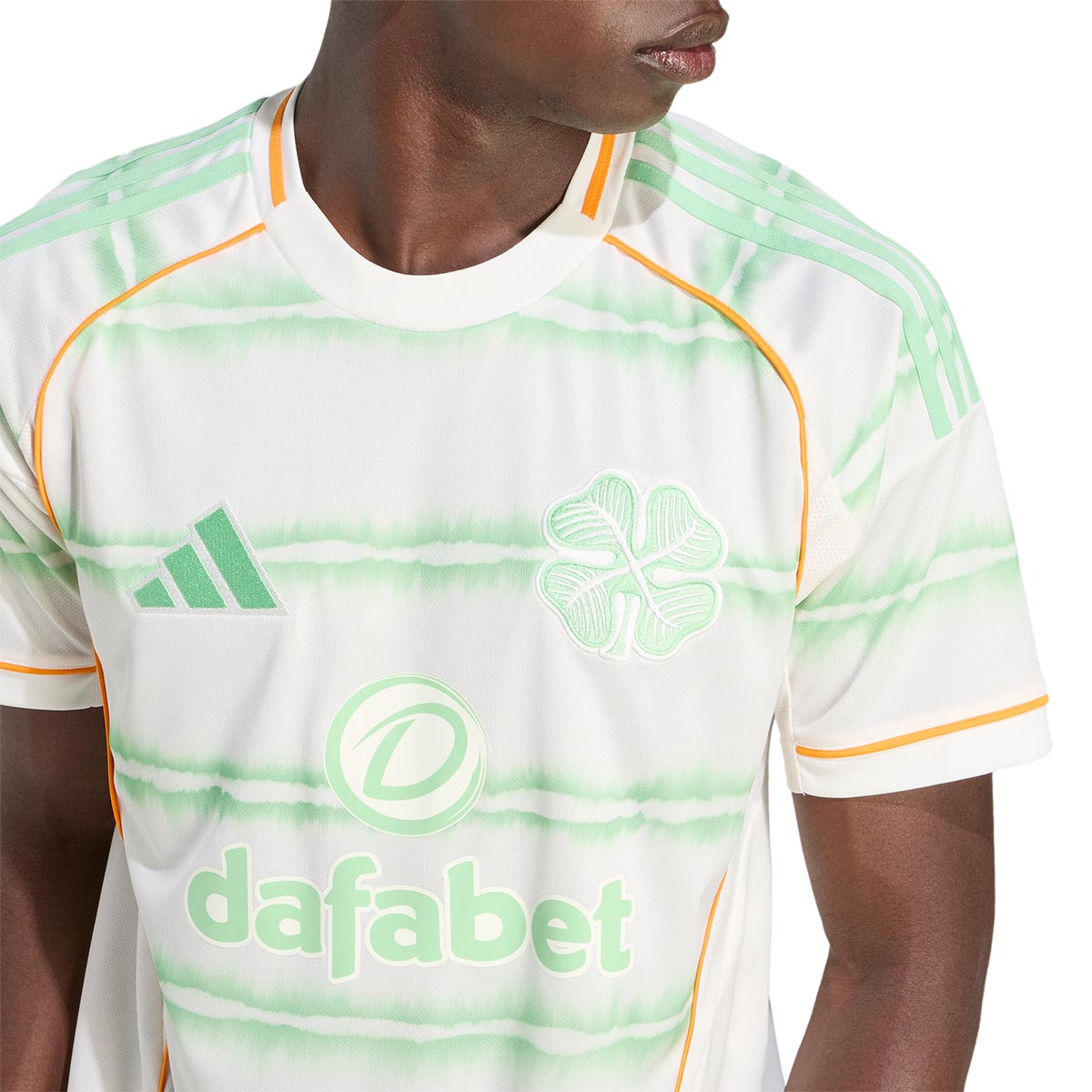 ADIDAS CELTIC FC 2025/2026 THIRD REPLICA JERSEY - OFF WHITE