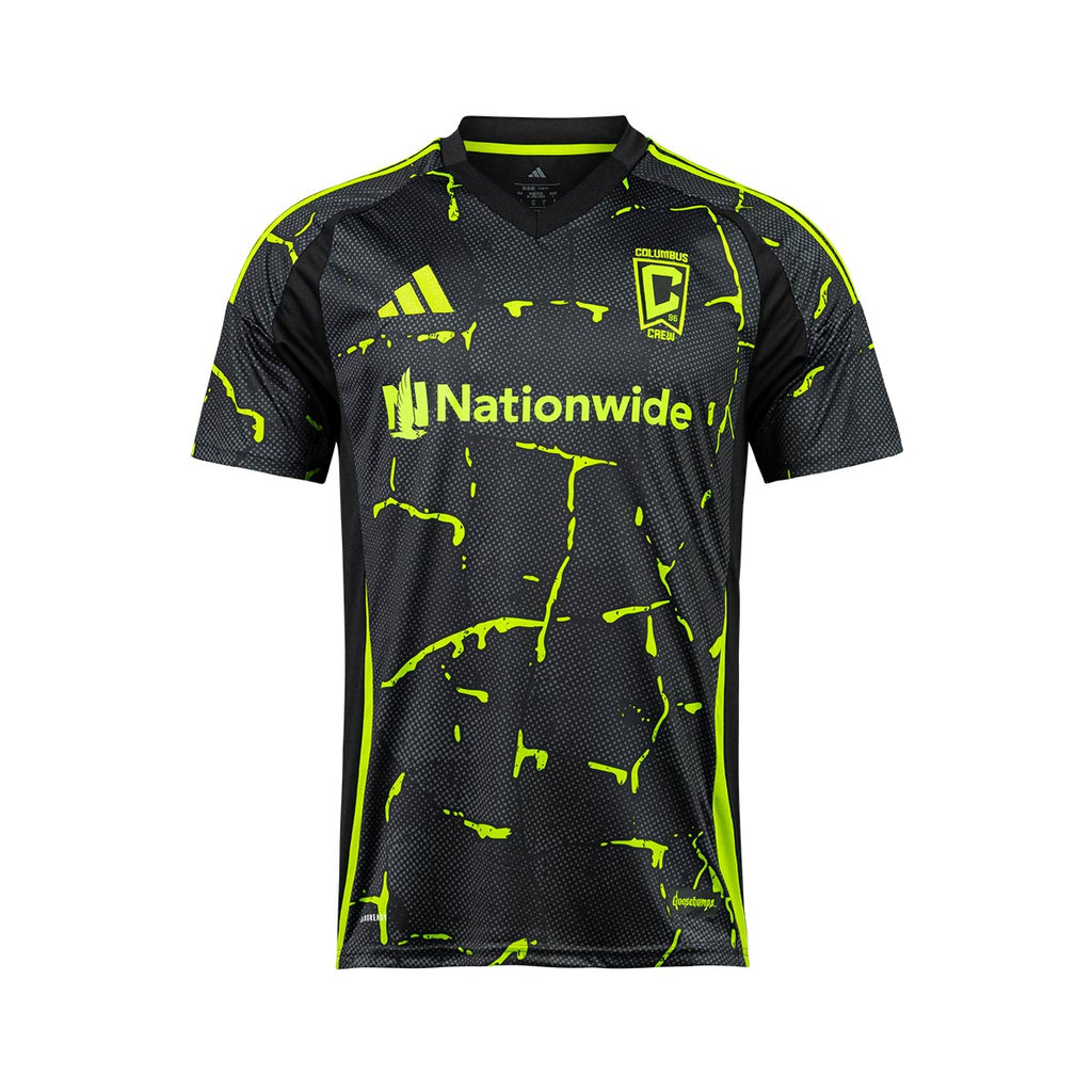 ADIDAS COLUMBUS CREW 2025/2026 AWAY REPLICA JERSEY - BLACK