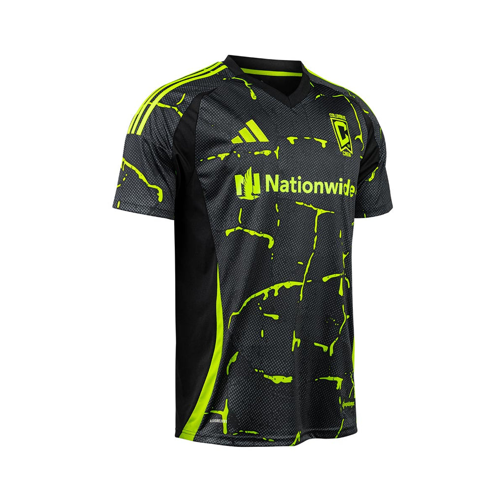 ADIDAS COLUMBUS CREW 2025/2026 AWAY REPLICA JERSEY - BLACK