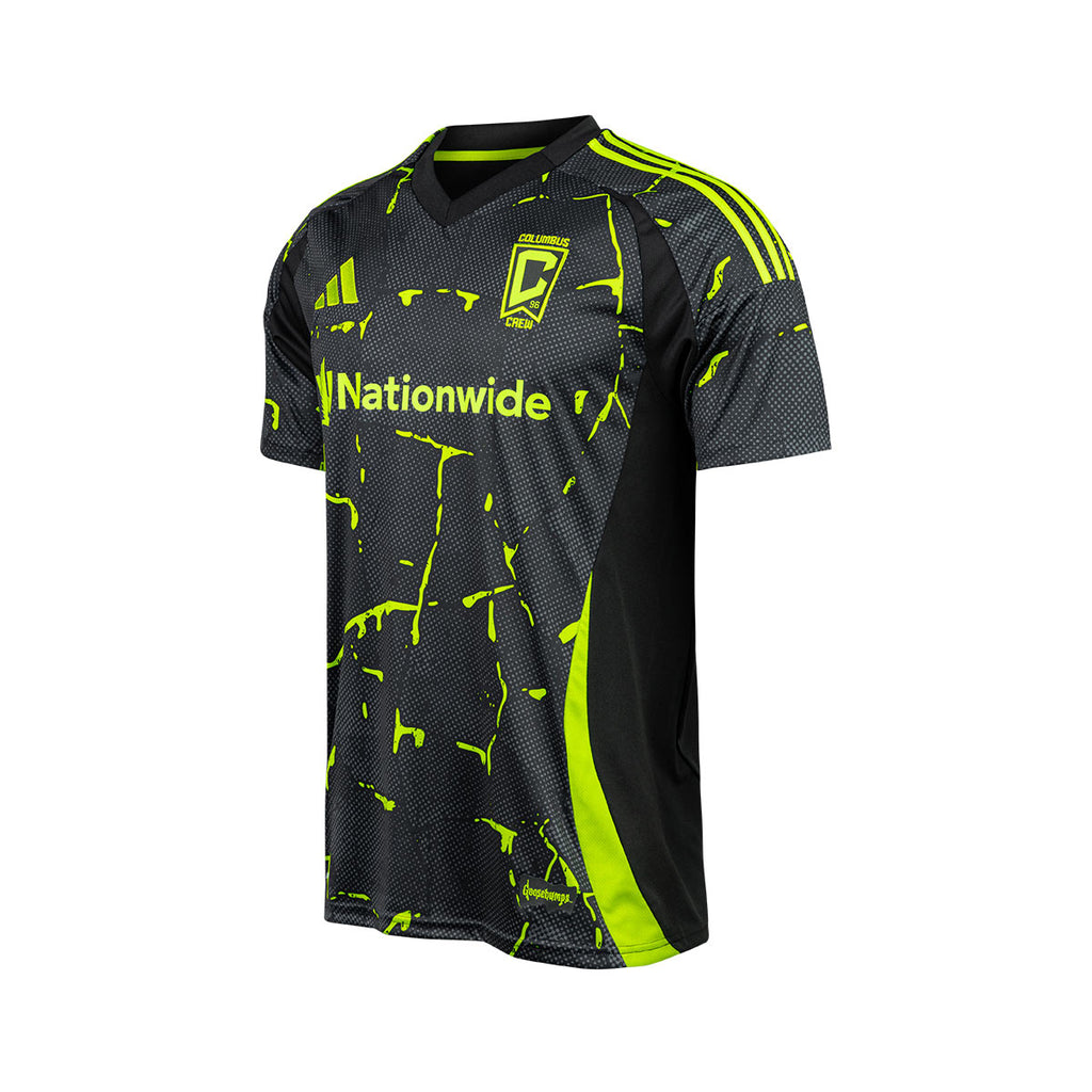 ADIDAS COLUMBUS CREW 2025/2026 AWAY REPLICA JERSEY - BLACK