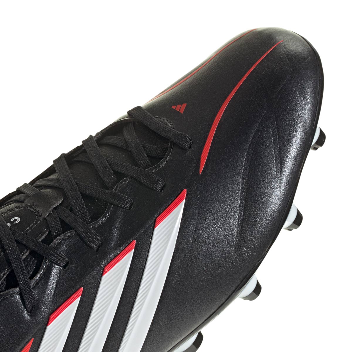 ADIDAS COPA PURE IV LEAGUE FG - CORE BLACK/FTWR WHITE/LUCID RED