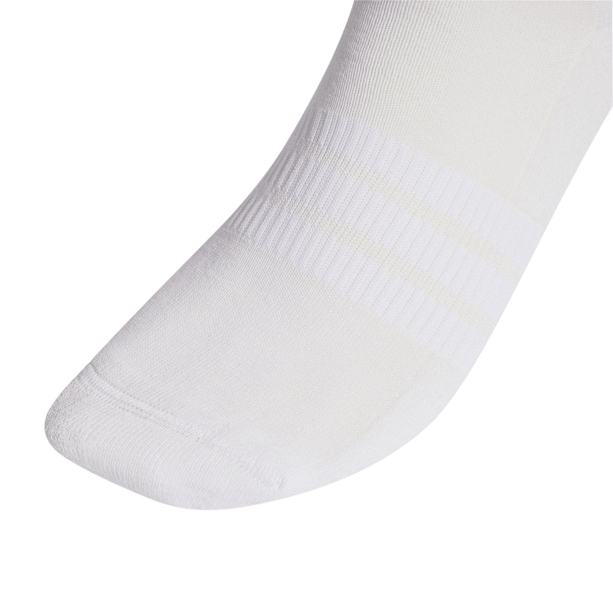 ADIDAS CUSHIONED CREW SOCKS 3 PAIRS - WHITE/WHITE/BLACK