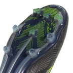 ADIDAS F50 ELITE FG - CORE BLACK/IRON MET/LUCID LEMON