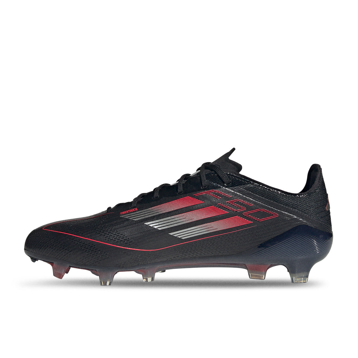 ADIDAS F50 ELITE FG - CORE BLACK/IRON MET/LUCID RED