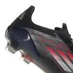 ADIDAS F50 ELITE FG - CORE BLACK/IRON MET/LUCID RED