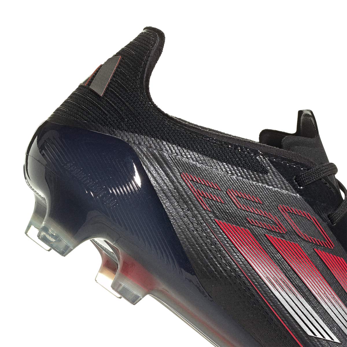 ADIDAS F50 ELITE FG - CORE BLACK/IRON MET/LUCID RED