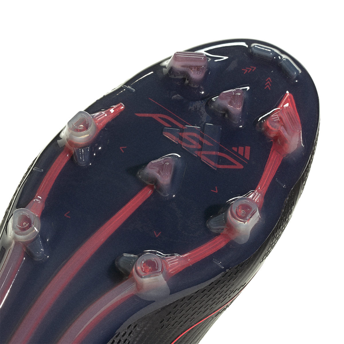 ADIDAS F50 ELITE FG - CORE BLACK/IRON MET/LUCID RED