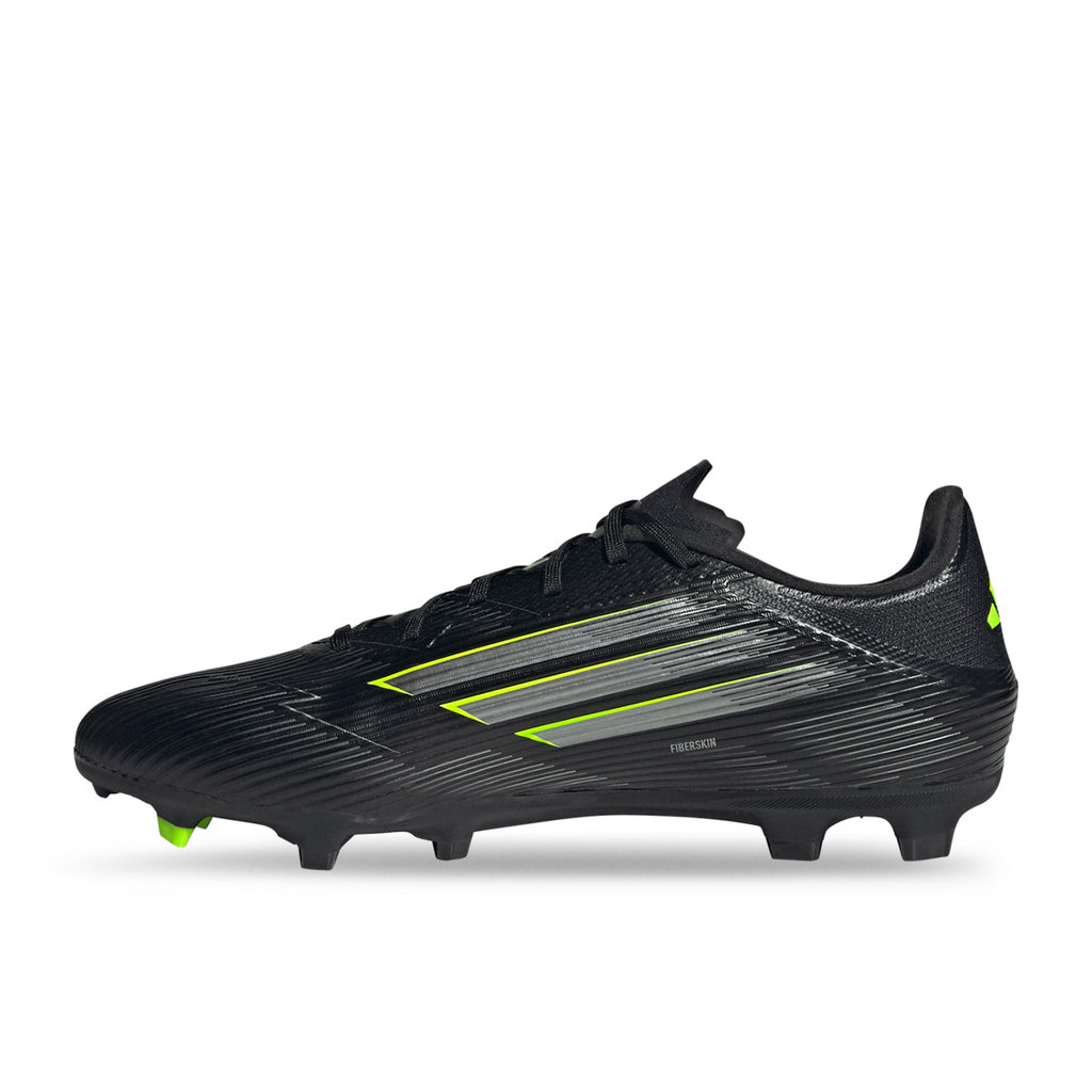 ADIDAS F50 LEAGUE FG/MG - CORE BLACK/IRON MET/LUCID LEMON