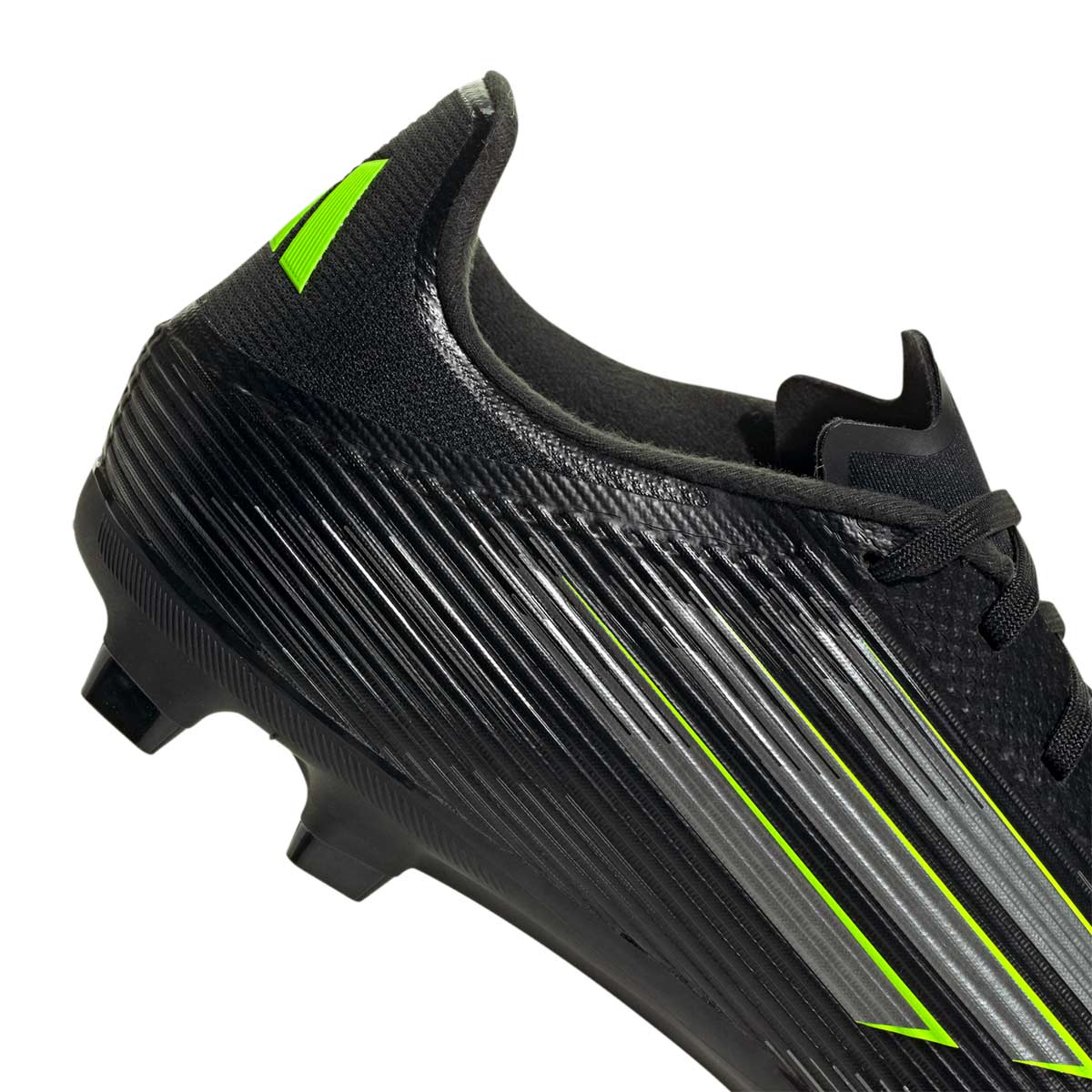ADIDAS F50 LEAGUE FG/MG - CORE BLACK/IRON MET/LUCID LEMON