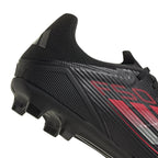 ADIDAS F50 LEAGUE FG/MG - CORE BLACK/IRON MET/LUCID RED