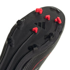 ADIDAS F50 LEAGUE FG/MG - CORE BLACK/IRON MET/LUCID RED