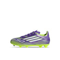 ADIDAS F50 LEAGUE FG/MG J - PURPLE RUSH/FTWR WHITE/LUCID LEMON
