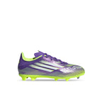 ADIDAS F50 LEAGUE FG/MG J - PURPLE RUSH/FTWR WHITE/LUCID LEMON