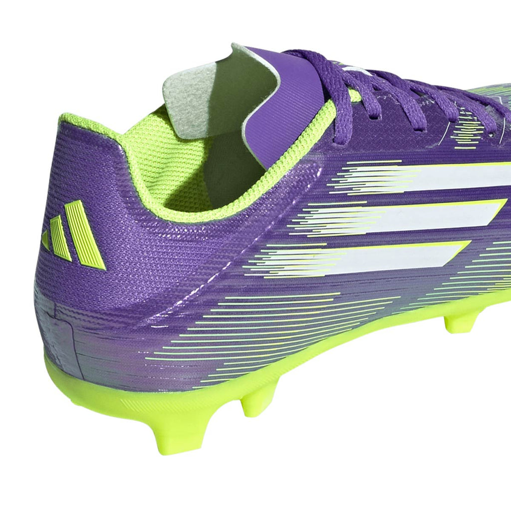 ADIDAS F50 LEAGUE FG/MG J - PURPLE RUSH/FTWR WHITE/LUCID LEMON