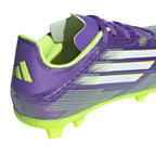ADIDAS F50 LEAGUE FG/MG J - PURPLE RUSH/FTWR WHITE/LUCID LEMON
