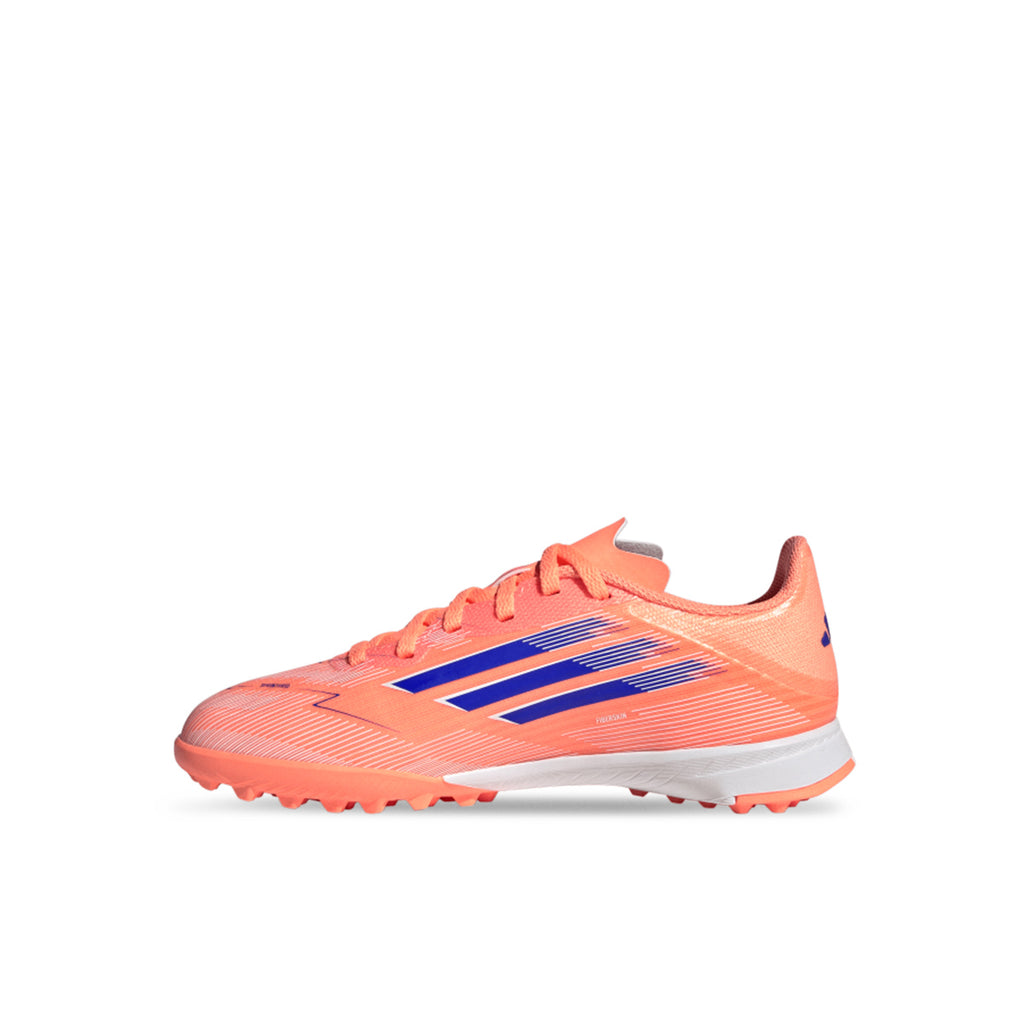ADIDAS F50 LEAGUE TF J - BEAM ORANGE/LUCID BLUE/FTWR WHITE