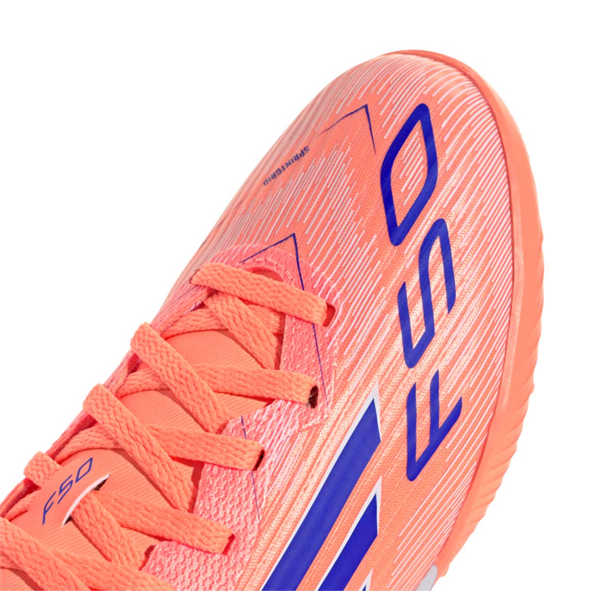 ADIDAS F50 LEAGUE TF J - BEAM ORANGE/LUCID BLUE/FTWR WHITE