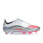 ADIDAS F50 MESSI ELITE FG - FTWR WHITE/LUCID RED/SILVER MET