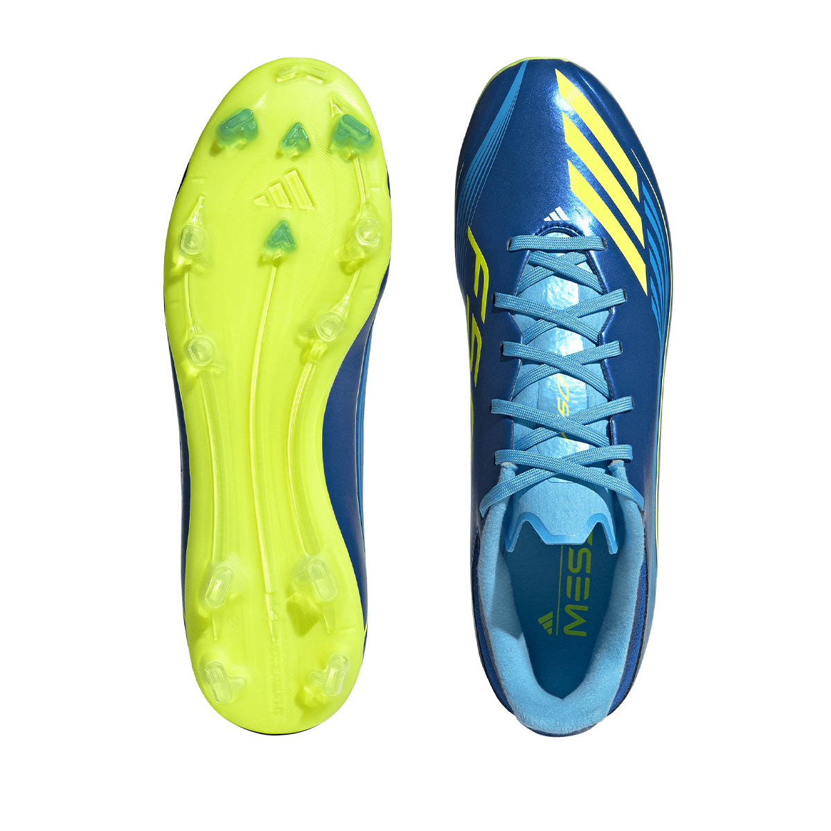 ADIDAS F50 MESSI LEAGUE FG/MG - TEAM ROYAL BLUE/SOLAR YELLOW/SEMI BLUE BURST