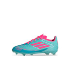 ADIDAS F50 MESSI LEAGUE FG/MG J - FLASH AQUA/LUCID PINK/LUCID CYAN