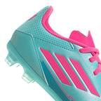 ADIDAS F50 MESSI LEAGUE FG/MG J - FLASH AQUA/LUCID PINK/LUCID CYAN