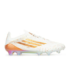 ADIDAS F50 SALAH ELITE FG - FTWR WHITE/THERMAL GOLD MET/GOLDEN BEIGE