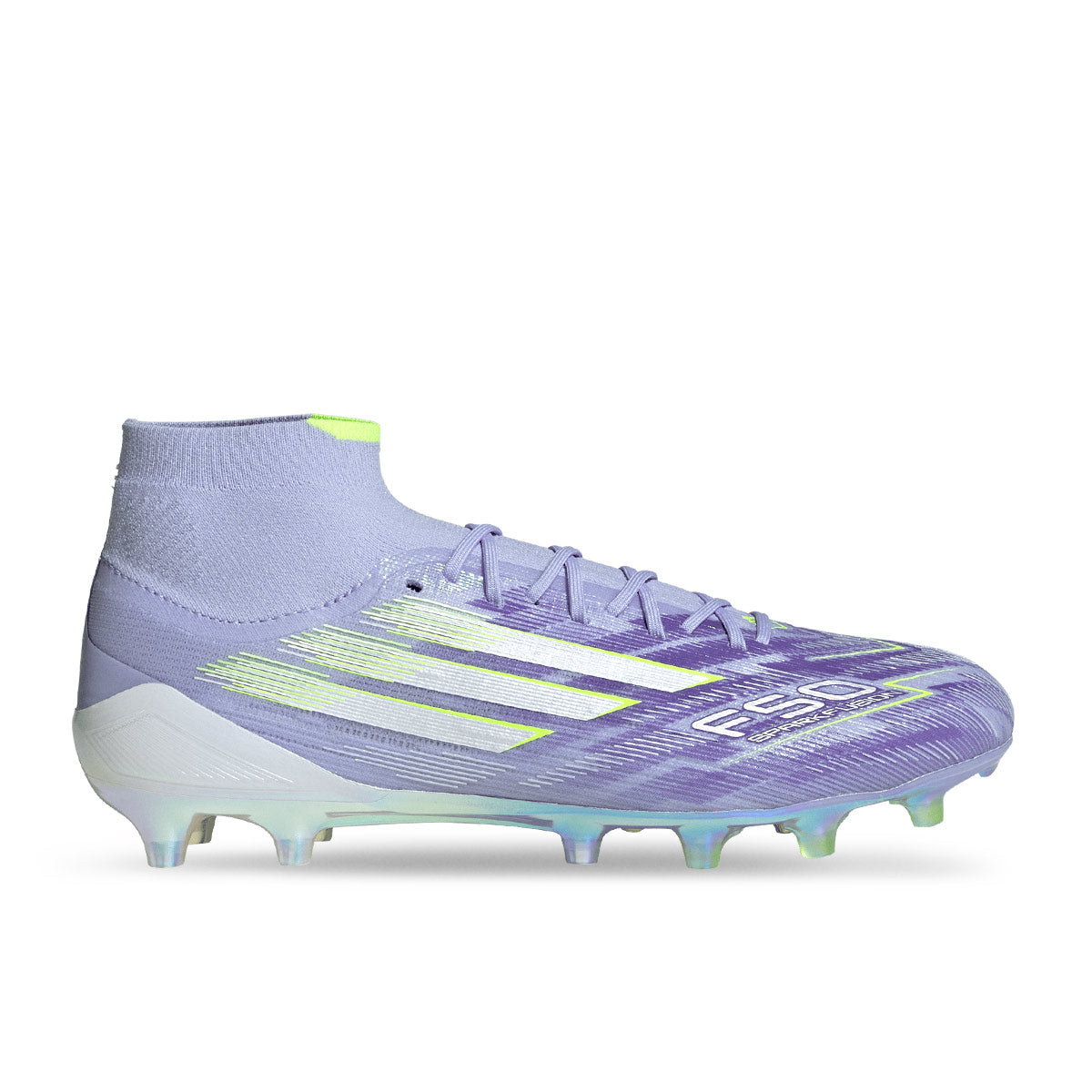 ADIDAS F50 SPARKFUSION ELITE FG/AG - VIOLET TONE/LUCID LEMON/PURPLE RUSH