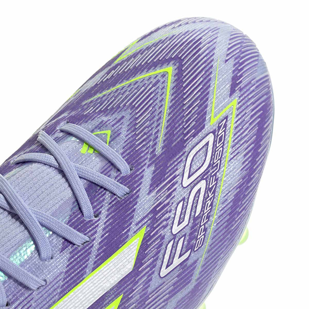 ADIDAS F50 SPARKFUSION ELITE FG/AG - VIOLET TONE/LUCID LEMON/PURPLE RUSH