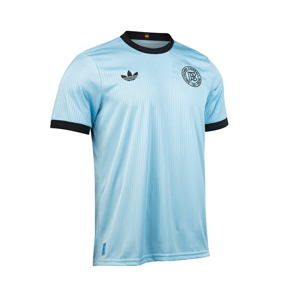 ADIDAS GERMANY ANNIVERSARY JERSEY - CLEAR BLUE/BLACK
