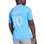 ADIDAS INTER MIAMI CF 2025/2026 THIRD KIDS JERSEY MESSI#10 - SEMI BLUE BURST