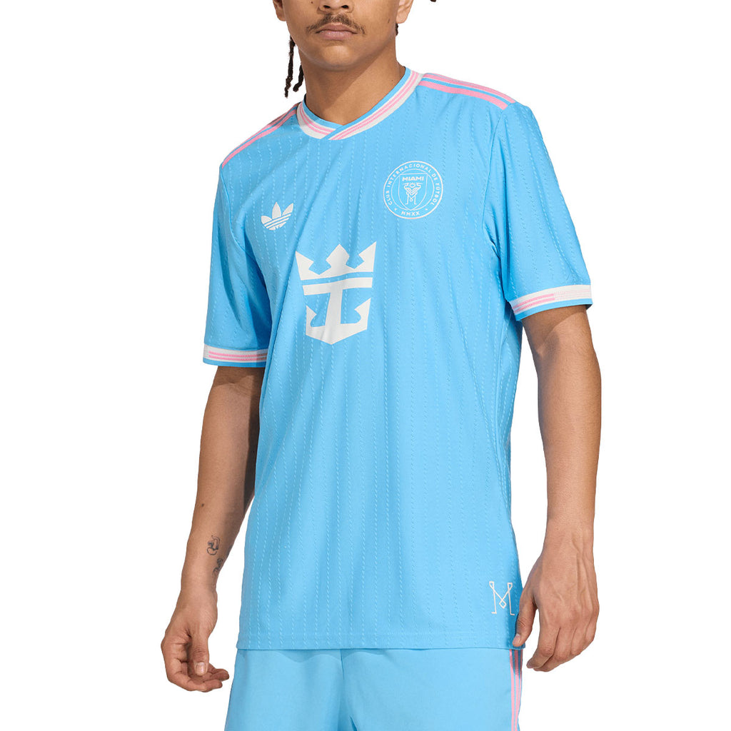 ADIDAS INTER MIAMI CF 2025/2026 THIRD PLAYER JERSEY MESSI#10 - SEMI BLUE BURST