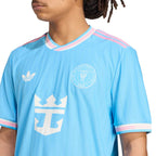 ADIDAS INTER MIAMI CF 2025/2026 THIRD PLAYER JERSEY MESSI#10 - SEMI BLUE BURST