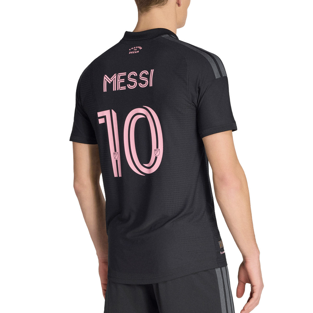 ADIDAS INTER MIAMI CF 2026/2027 AWAY PLAYER JERSEY MESSI#10 - BLACK/BLISS PINK