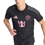 ADIDAS INTER MIAMI CF 2026/2027 AWAY PLAYER JERSEY MESSI#10 - BLACK/BLISS PINK