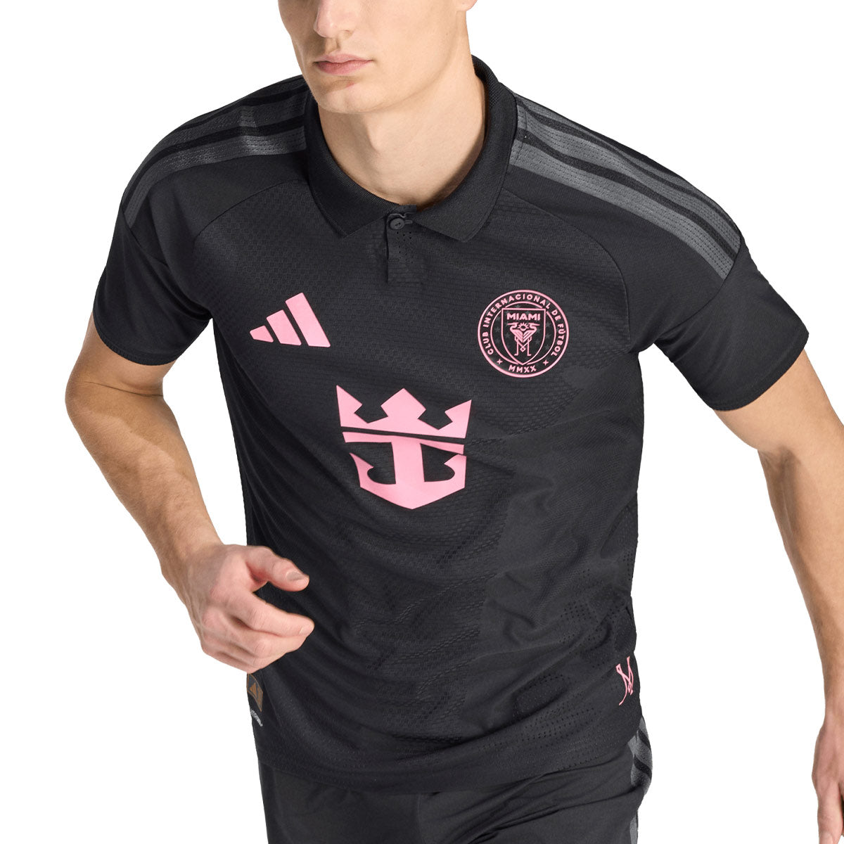 ADIDAS INTER MIAMI CF 2026/2027 AWAY PLAYER JERSEY MESSI#10 - BLACK/BLISS PINK
