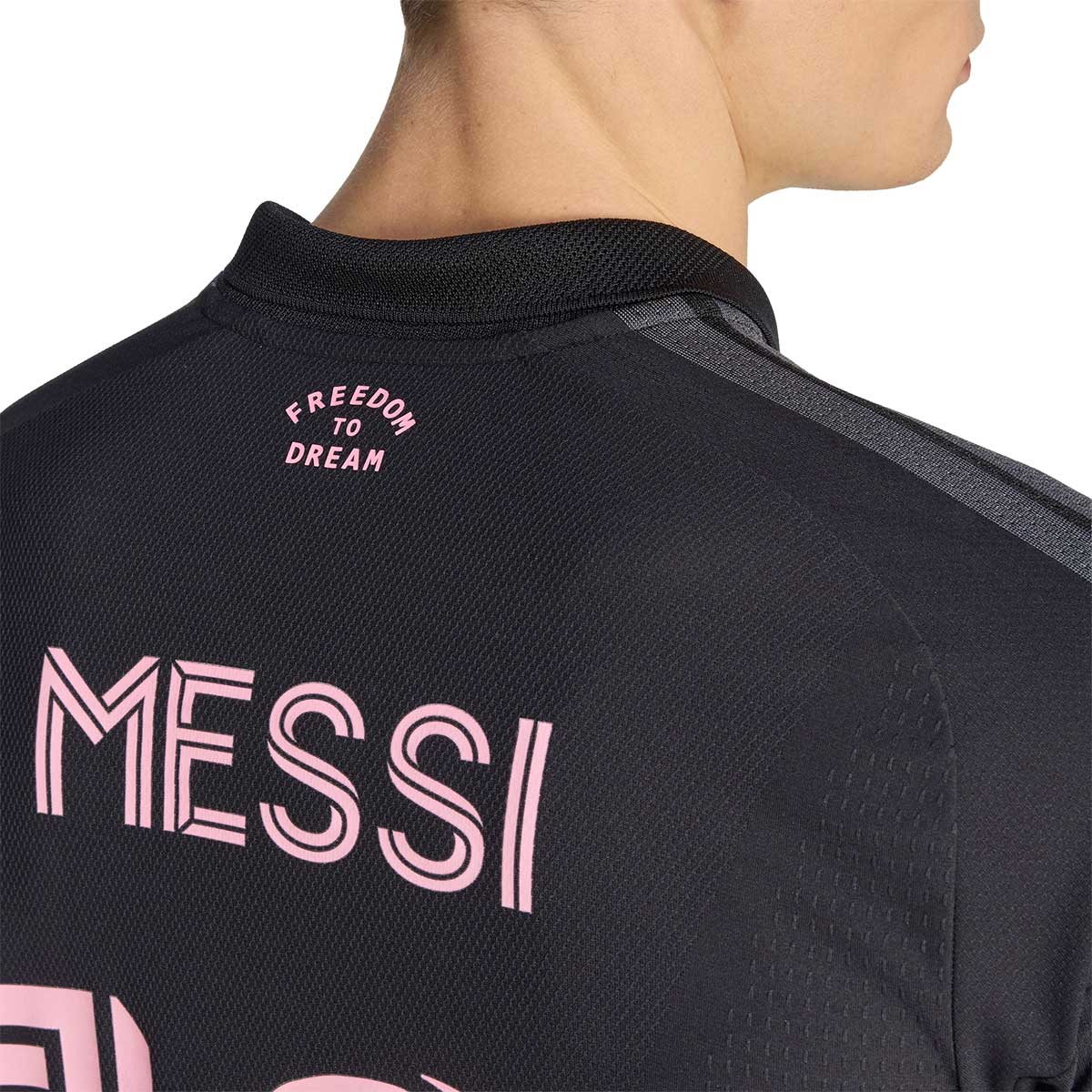 ADIDAS INTER MIAMI CF 2026/2027 AWAY PLAYER JERSEY MESSI#10 - BLACK/BLISS PINK
