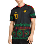 ADIDAS JAMAICA 2026 AWAY REPLICA JERSEY MARLEY#10 - BLACK