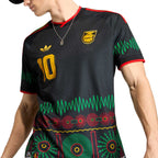 ADIDAS JAMAICA 2026 AWAY REPLICA JERSEY MARLEY#10 - BLACK