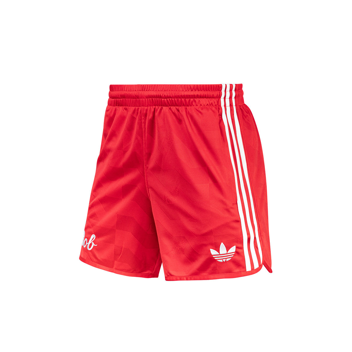 ADIDAS JAMAICA X BOB MARLEY OG SHORTS - PURE RUBY
