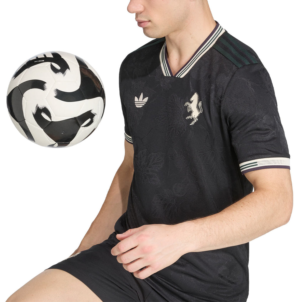 ADIDAS JUVENTUS 2025/2026 THIRD PLAYER JERSEY - BLACK/ECRU TINT